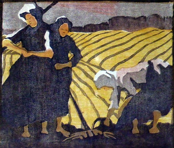Olga Oppenheimer 1907 Ernte
