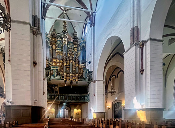Walcker Orgel F Claus Friede