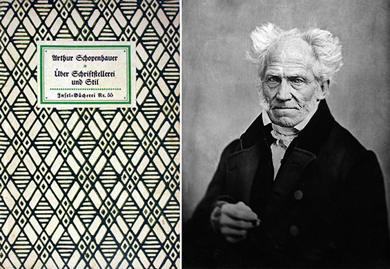 Schopenhauer Buchcover Portrait