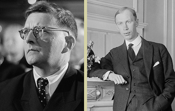Dmitri Shostakovich C Deutsche Fotothek Prokofieff i.e. Prokofiev