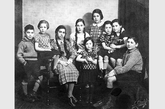 Halberstadt 05 Die Kinder der Familie des Hamburger Oberrabbiners Joseph Carlebach 1934 Foto Privatbesitz