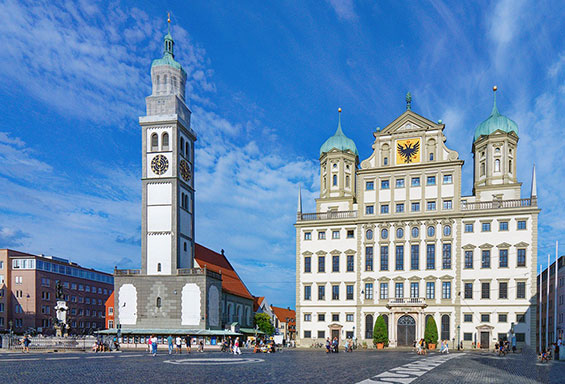Augsburg 02 Elias Holl Perlachturm Rathaus F Joshua Golde
