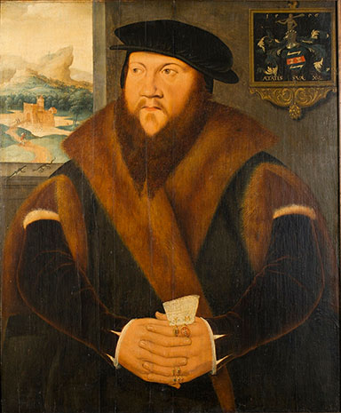 Hans Kemmer Portrait des Christoph Tiedemann 1556 C St. Annen Museum Luebeck Fotoarchiv