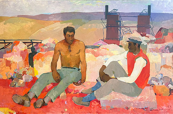Minas Avetisyan Arbeiter F Claus Friede