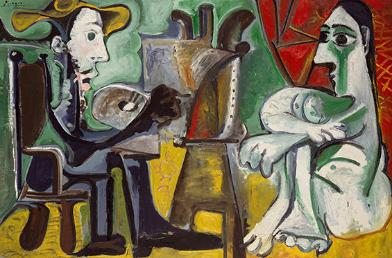 Picasso Malerundmodell