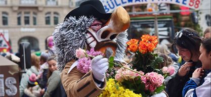 Fasnacht in Basel 2024 