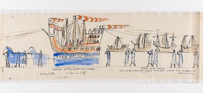 Alfred Mahlau: Festzug 1926
