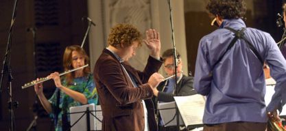 „Andromeda Mega Express Orchestra“ – Uraufführung in Riga