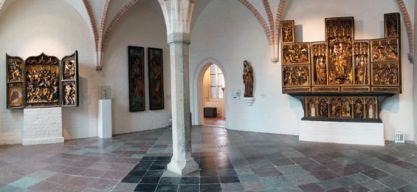 Der Antonius-Altar im St. Annen-Museum in Lübeck