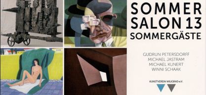 Zeitgenössische Kunst in Schloss Wiligrad: Sommersalon 13 – Sommergäste